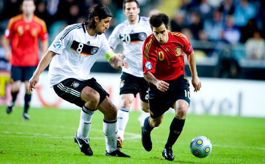 Sami Khedira, Tyskland, Jose Manuel Jurado, Spanien
