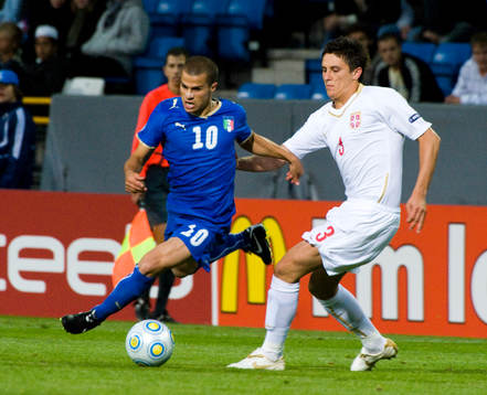 Sebastian Giovinco, Italien och Ljubomir Fejsa, Serbien
