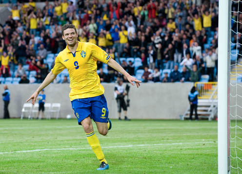 4-1, Marcus Berg gör sitt tredje raka mål och fullbordar