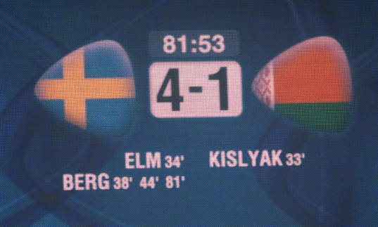 4-1, Marcus Berg var namnet för dagen, hattricket
