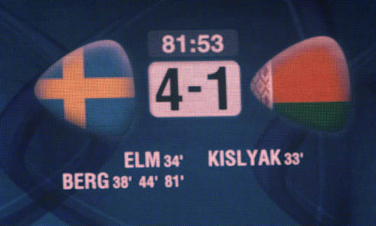 4-1, Marcus Berg var namnet för dagen, hattricket