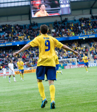 4-1, Marcus Berg gör sitt tredje raka mål och fullbordar