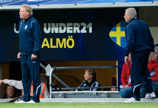 Jörgen Lennartsson och Tommy Söderberg coachar