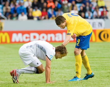 Skada, Fair Play Marcus Berg, Sverige