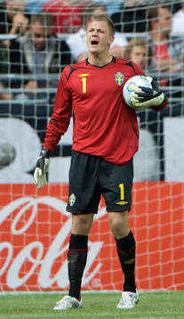 Johan Dahlmin, Sverige (Målvakt)