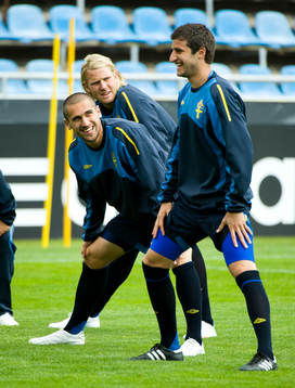 Ola Toivonen, Guillermo Molins och Gabriel Özkan