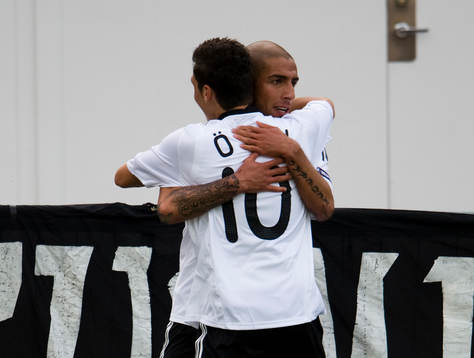 Mesut Özil, Ashkan Dejagah, Tyskland, jubel
