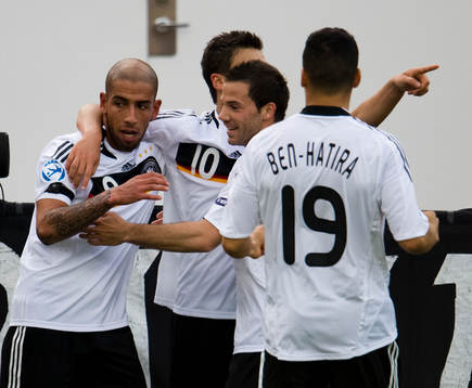 Mesut Özil, Ashkan Dejagah, Tyskland, jubel