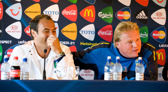 Pierluigi Casiraghi, förbundskapten, Italien och Jörgen
