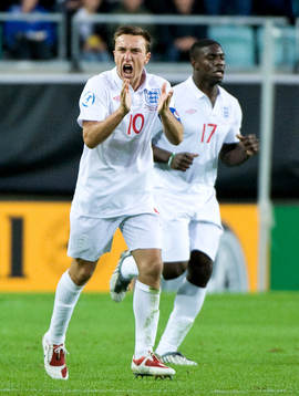 Micah Richards, Mark Noble, Jubel
