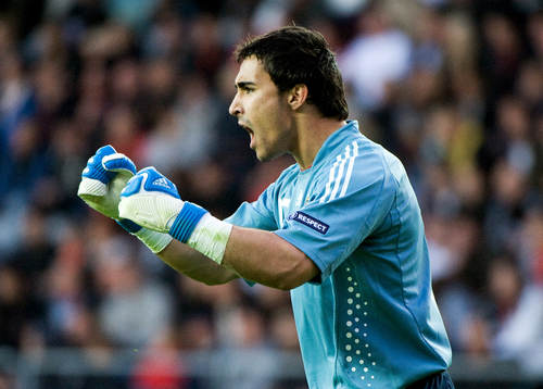 Sergio Ansenjo, målvakt, jubel