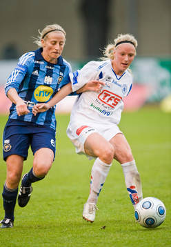 Maijke Callebaut, Djurgården och Sofia Nilsson, Stattena
