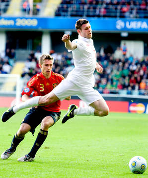 Nacho Monreal, Spanien, James Milner, England