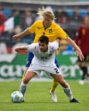 Ola Toivonen, Sverige, Luca Cigarini, Italien