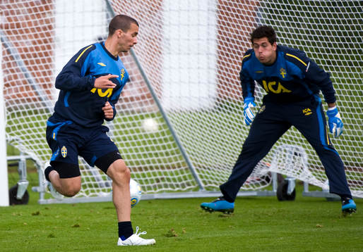 Guillermo Molins och Kristoffer Nordfeldt, (Målvakt