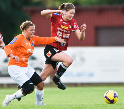 Lina Johansson, Piteå och Mia Carlsson, Kristianstad