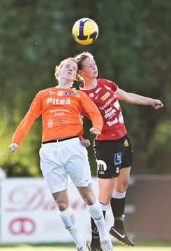 Johanna Lindahl, Piteå och Therese Persson, Kristianstad i