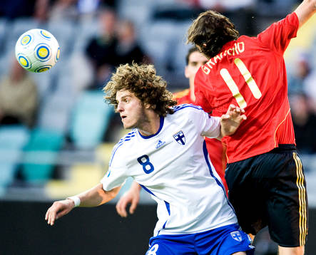 Mehmet Hetemaj, Finland. Esteban Granero, Spanien