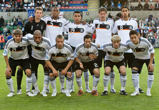 Fotboll, U21, EM, Tyskland - England