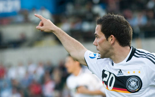 1-0 Gonzalo Castro, Tyskland, jubel