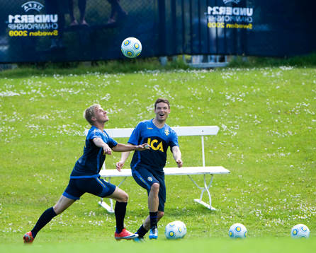 Emil Johansson och Marcus Berg