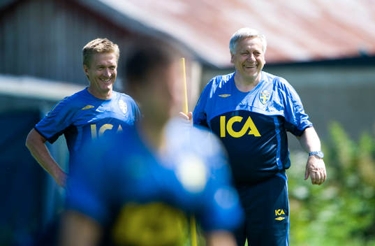 Förbundskapten Tommy Söderberg och spionen Göran