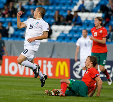 Sebastian Giovinco, Italien och Nikolai Osipovich,