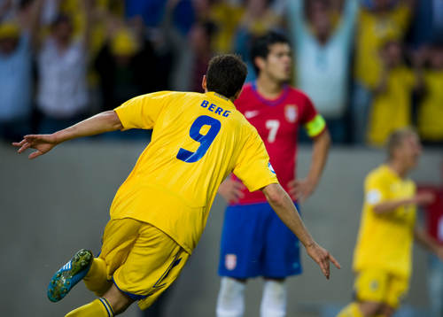 Marcus Berg, jubel, Sverige