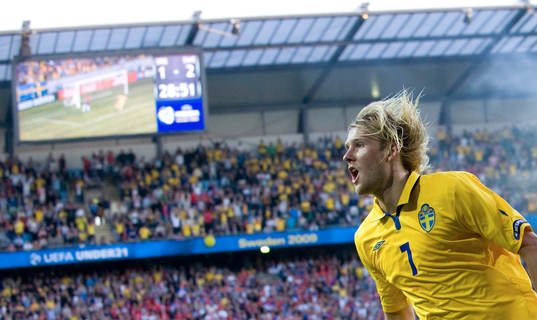 3-1 Ola Toivonen, jubel, glädje