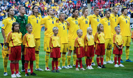 Sveriges lag som nu är klart för semifinal