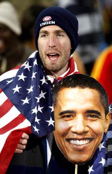 Ett amerikanskt fan, Obama