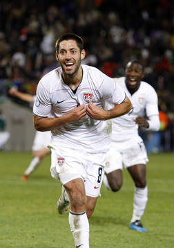 Clint Dempsey, USA, jubel, glädje