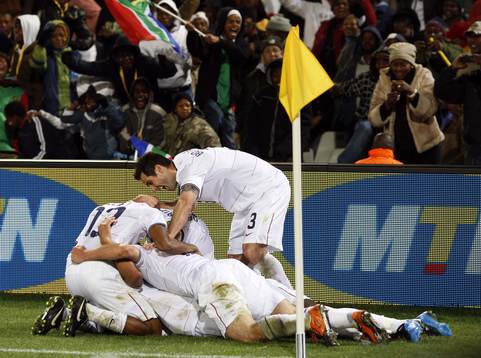 Clint Dempsey, USA, USA, jubel, glädje