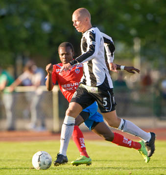 Yakubu Alfa, Helsingborg och Simon Alm, Landskrona