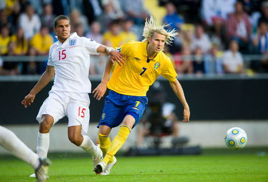 Jack Rodwell, England och Ola Toivonen, Sverige