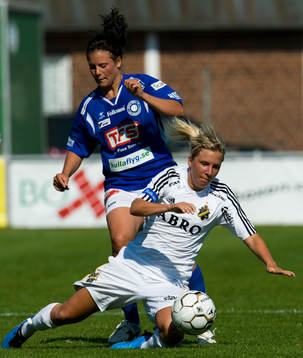 Hanna Pettersson, Stattena och Louise Fors, AIK