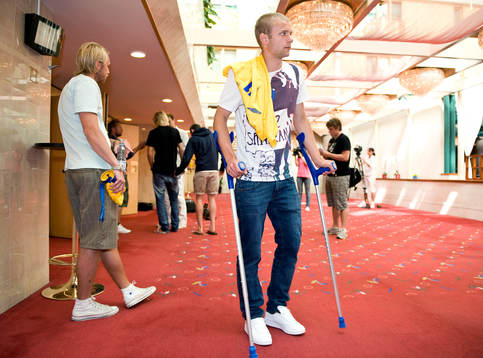 Bläddra bland fler bilder av Fotboll, U21 EM, Presskonferens Sverige