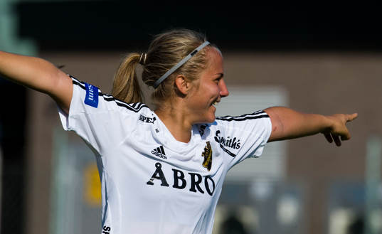 Emelie Ölander, AIK, jubel