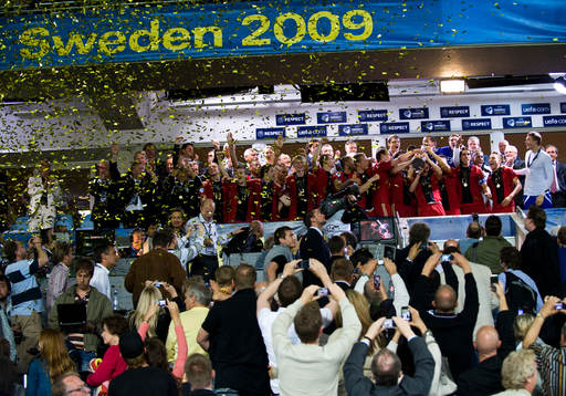 Tyskland, jubel, EM-guld, guld, konfetti