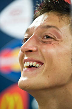 Mesut Özil, glädje