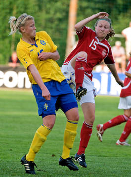 Hanna Glas, Sverige. Caroline Rask, Danmark