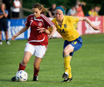 Madelene Ersson, Sverige. Sasha Ryvang, Danmark