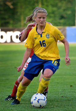 Hanna Glas, Sverige. Caroline Rask, Danmark