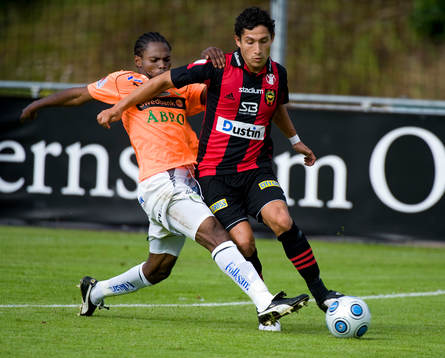 Pablo Pinones Arce, Brommapojkarna mot Richard Ekunde, GAIS