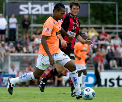 Richard Ekunde, GAIS mot Olof Guterstam, Brommapojkarna