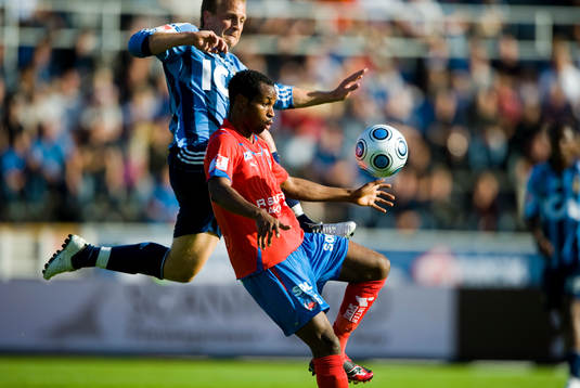 René Makondele, Helsingborg och Daniel Sjölund,