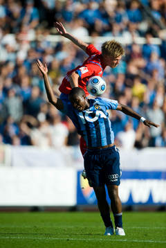 Andreas Landgren, Helsingborg och Boyd Mwila, Djurgården