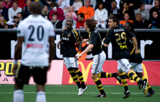 Saihou Jagne, AIK jubel
