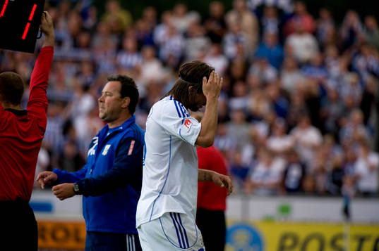 Mattias Bjärsmyr, IFK Göteborg utgår pga skada