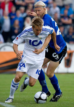 Adam Johansson, IFK Göteborg mot Per Johansson, Halmstad